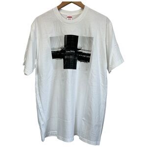 Supreme Bridge Tee Shirt Sane Smith In White Size L